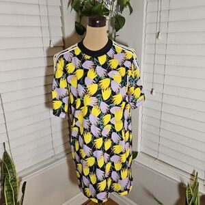 Adidas Floral Jersey Dress